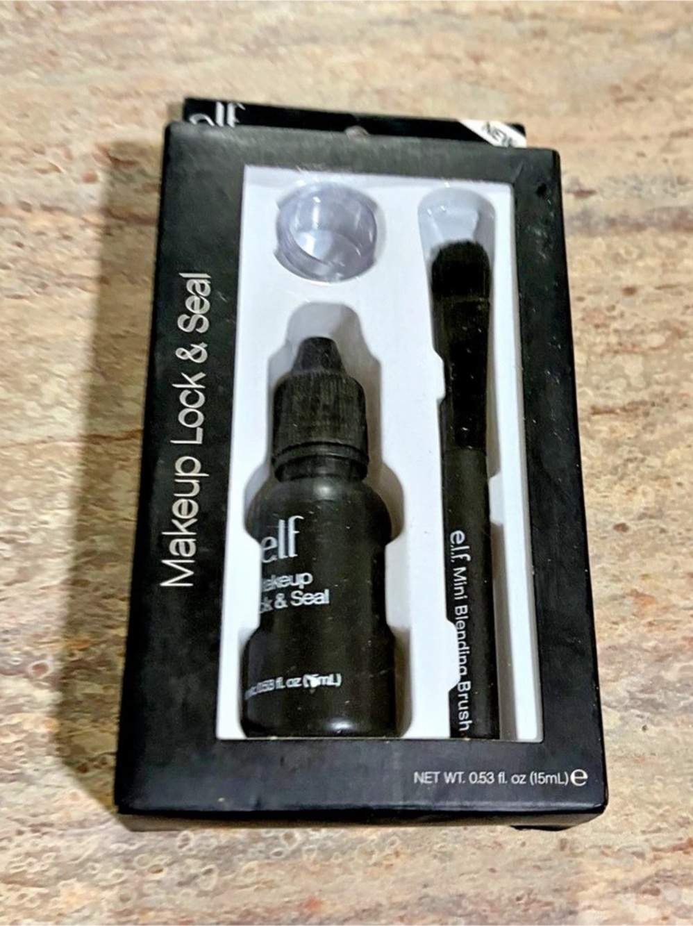 e.l.f. Makeup Lock & Seal. Set Black NWT